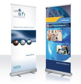 Standee Cuốn Nhựa (60x160) cm